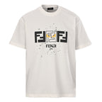 Fendi Roma FF Monogram Bag Bugs Graphic T-Shirt — Off-White