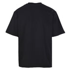 Fendi Roma Floral Embroidered Logo T-Shirt — Black