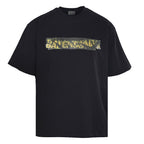 BALENCIAGA Green Tape Graffiti Short-Sleeve T-Shirt