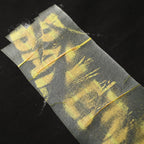 BALENCIAGA Green Tape Graffiti Short-Sleeve T-Shirt