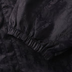 DIOR CD Oblique Tonal Jacquard Hooded Zip Jacket in Black