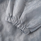 DIOR CD Oblique Tonal Jacquard Hooded Zip Jacket