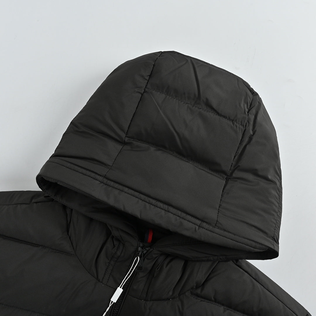 Moncler 25FW Hooded Velcro Down Jacket