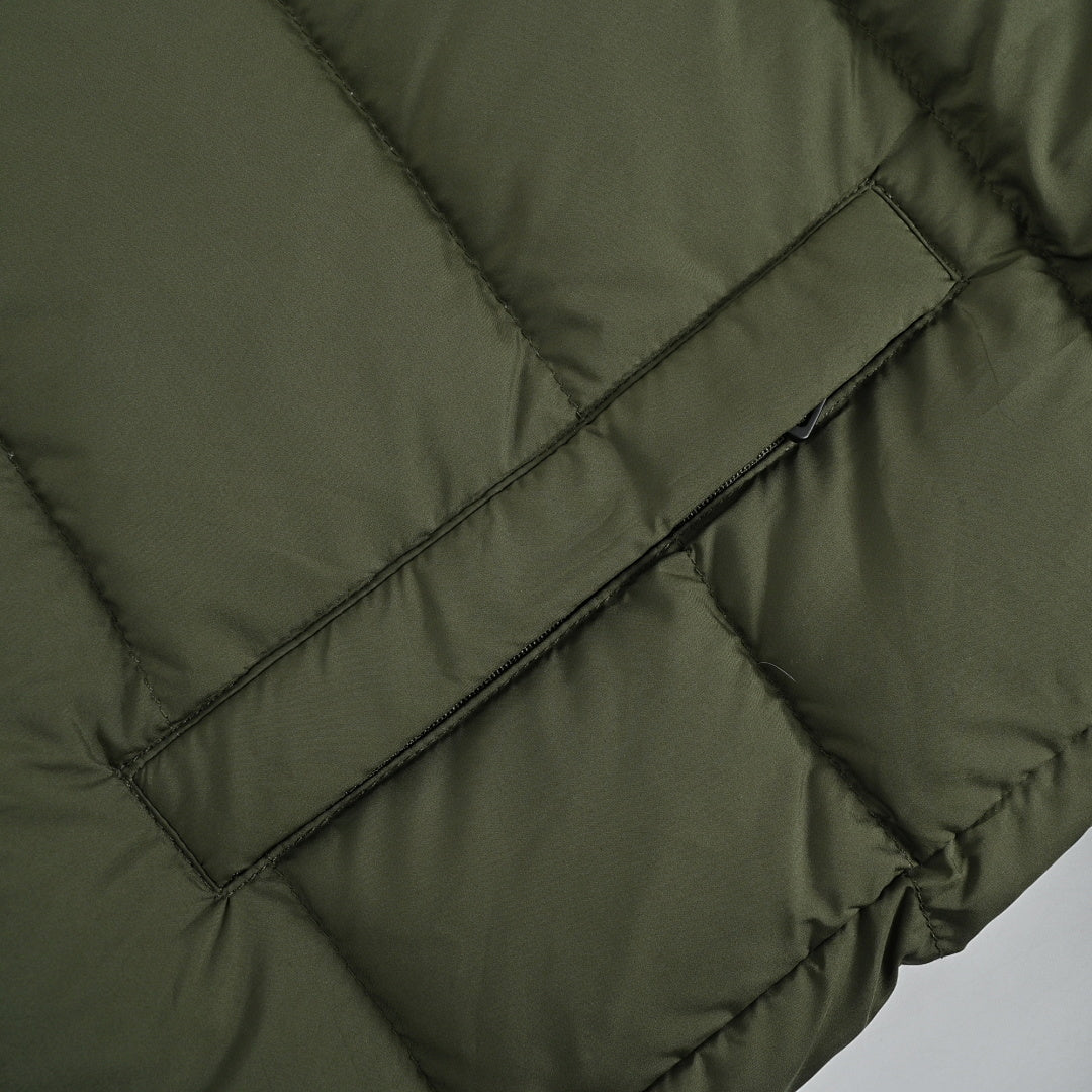 Moncler 25FW Hooded Velcro Down Jacket