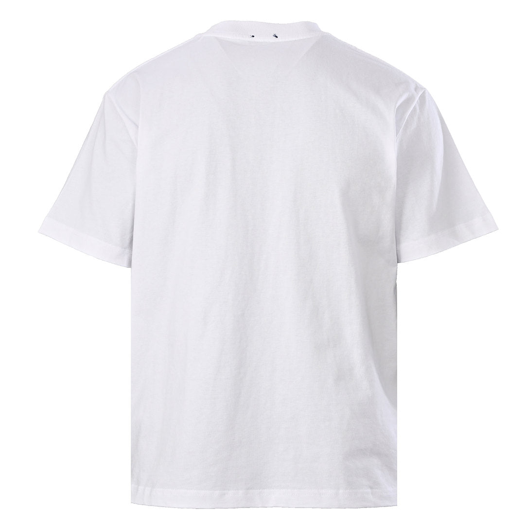 Burberry Short-Sleeve T-Shirt with Pocket & Equestrian Knight Embroidery
