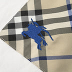 Burberry Short-Sleeve T-Shirt with Pocket & Equestrian Knight Embroidery