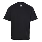 Fendi Roma FF Geometric Embroidered Patch T-Shirt — Off-Black