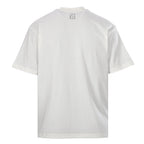 Fendi Roma FF Geometric Embroidered Patch T-Shirt — Off-White