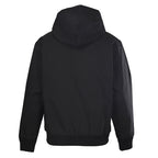 Gucci GG Supreme Reversible Hooded Zip Jacket in Black Canvas