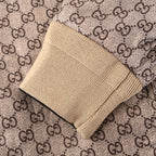 Gucci GG Supreme Reversible Hooded Zip Jacket in Black Canvas