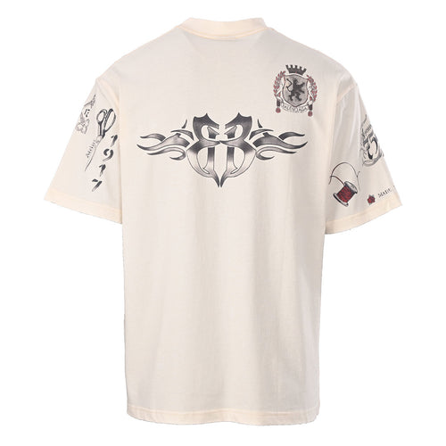 Balenciaga Tattoo-Print T-Shirt