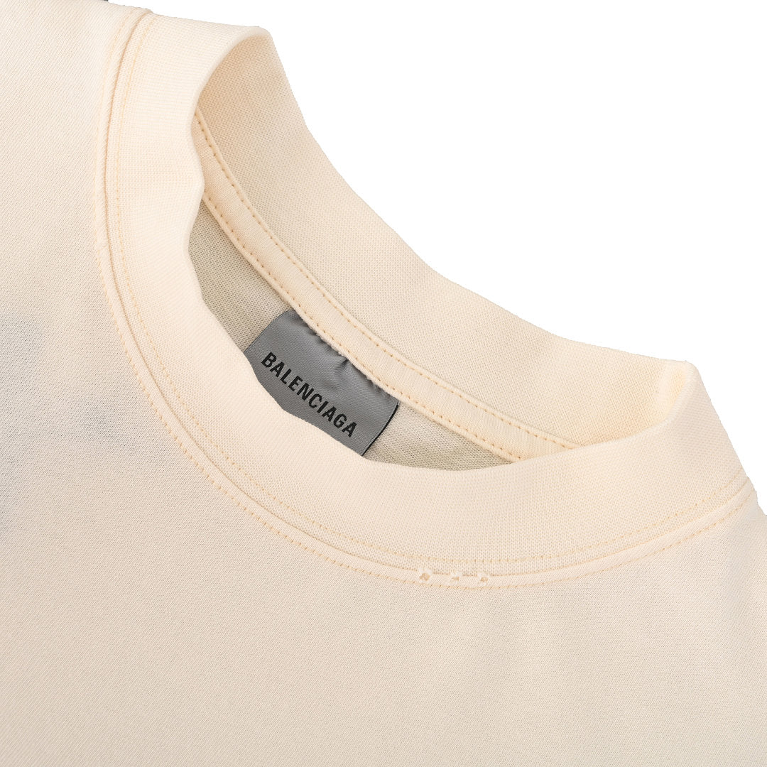 Balenciaga Tattoo-Print T-Shirt