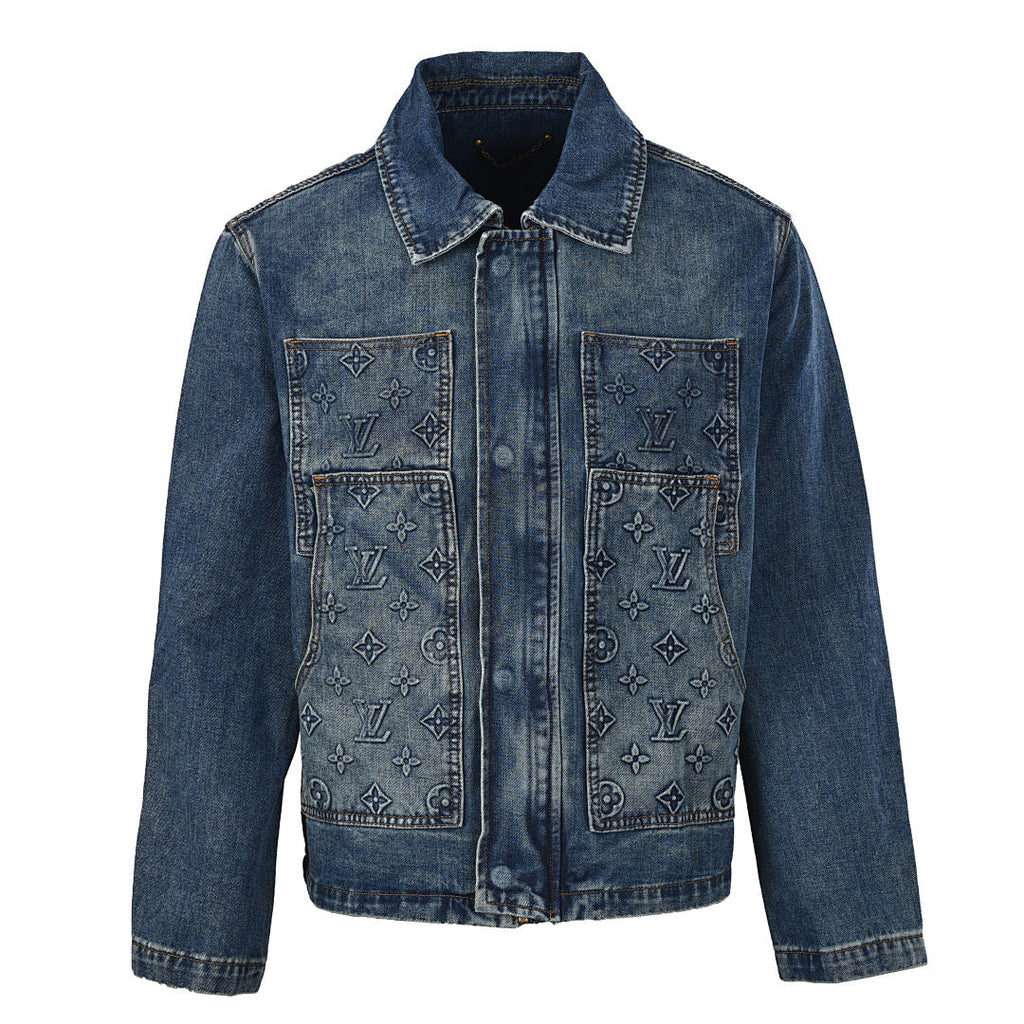 Louis Vuitton LV Monogram Snap Jacket | Streetwear Luxury Flex