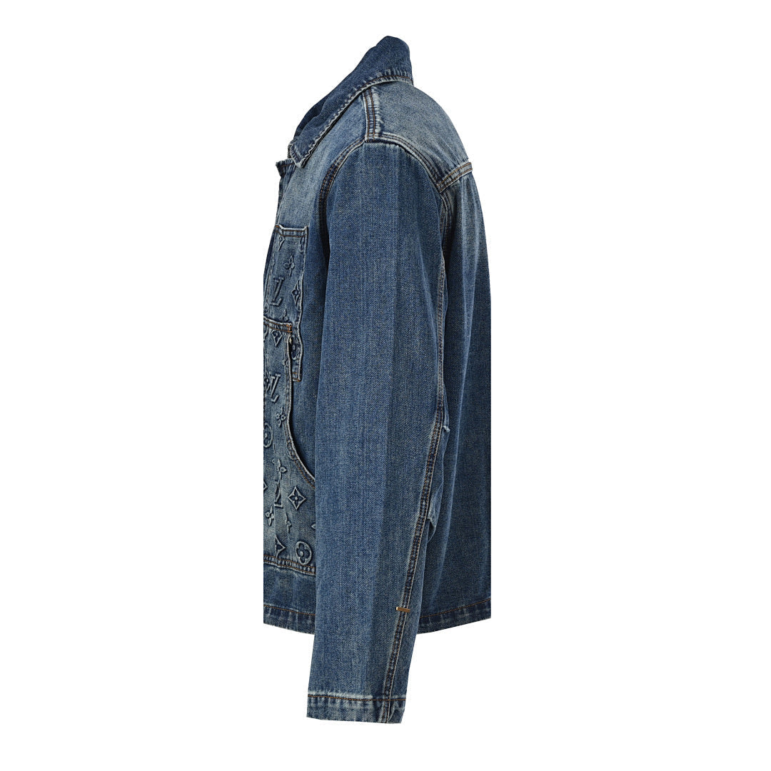 Louis Vuitton LV Monogram Snap Jacket | Streetwear Luxury Flex