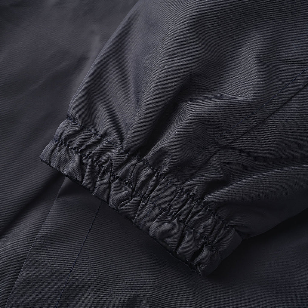 Louis Vuitton Hooded Nylon Windbreaker Jacket — Navy