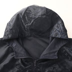 Louis Vuitton Hooded Nylon Windbreaker Jacket — Navy