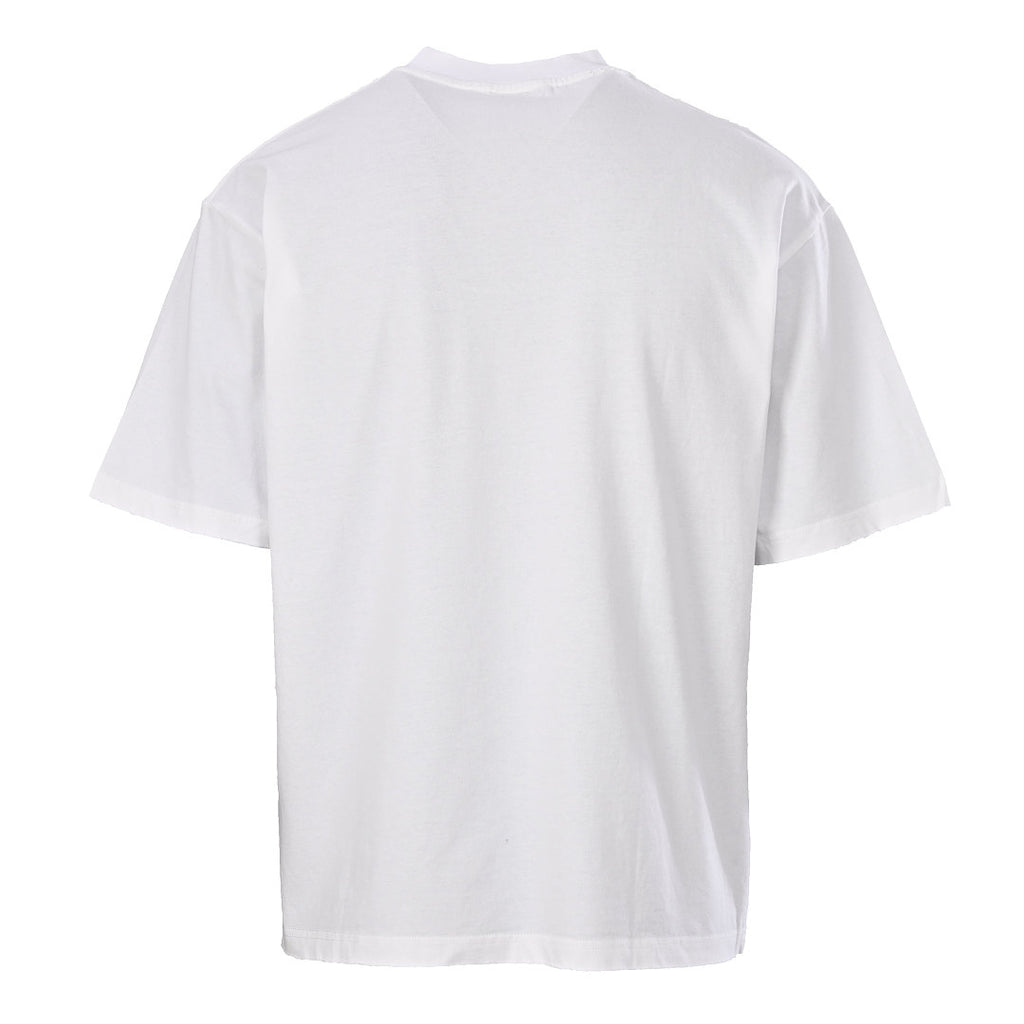 Balenciaga Green Tape Graffiti T-Shirt – White