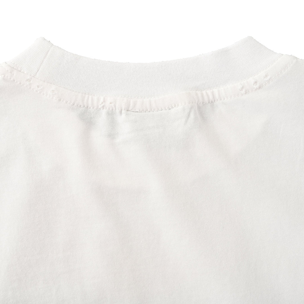 Balenciaga Green Tape Graffiti T-Shirt – White