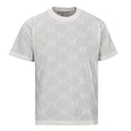 Givenchy All-Over 4G Monogram Tonal Oversized T-Shirt – Light Grey