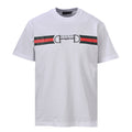 Gucci Horsebit & Web Detail Short-Sleeve T-Shirt
