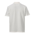 Prada Metal Triangle Logo Polo Shirt