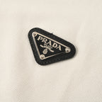 Prada Metal Triangle Logo Polo Shirt