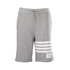 Thom Browne 4-Bar Stripe Sweat Shorts – Medium Grey
