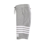 Thom Browne 4-Bar Stripe Sweat Shorts – Medium Grey
