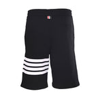 Thom Browne 4-Bar Stripe Sweat Shorts – Black