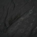 LOUIS VUITTON Monogram Eclipse Hooded Windbreaker Black