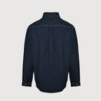 LOUIS VUITTON Dark Indigo Denim Button-Down Shirt