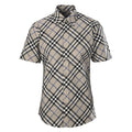 Burberry Check Short-Sleeve Shirt