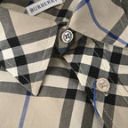 Burberry Check Short-Sleeve Shirt