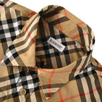 Burberry Classic Check Short-Sleeve Shirt