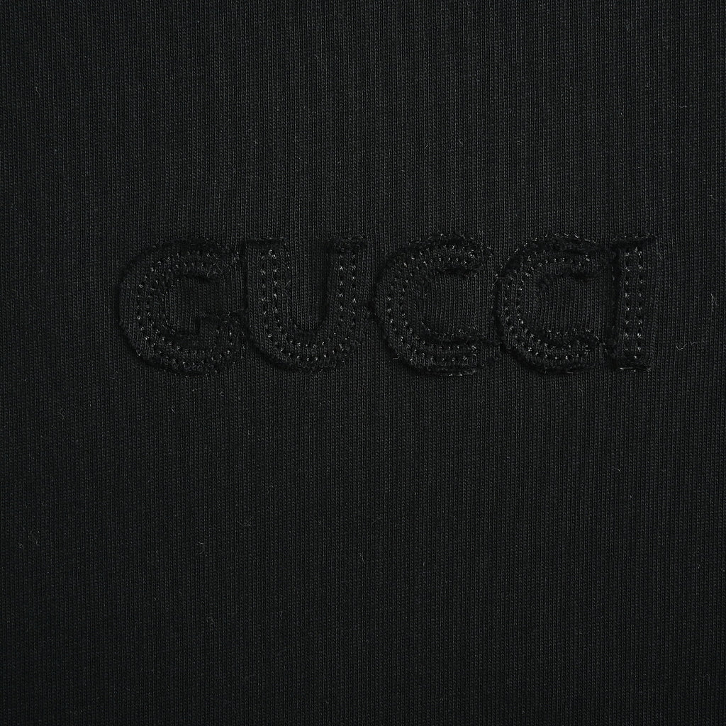 Gucci 2026 Premium Cotton T-Shirt — Black | Made in Italy