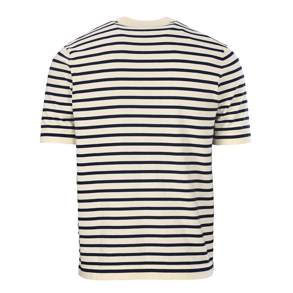 PRADA Inverted Triangle Logo Embroidered T-Shirt