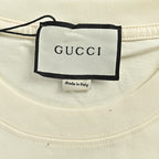 Gucci 2026 GG 1921 Crest Embroidered T-Shirt — Ivory | Made in Italy