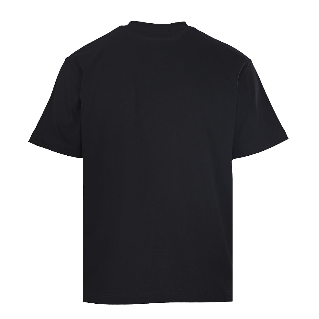 Prada T-Shirt with Under-Collar Triangle Logo