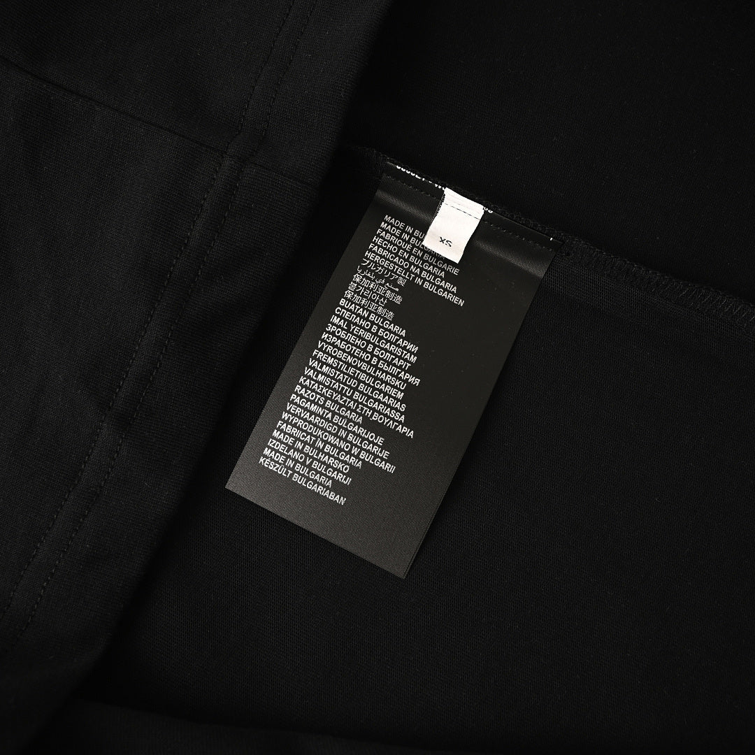 Prada T-Shirt with Under-Collar Triangle Logo