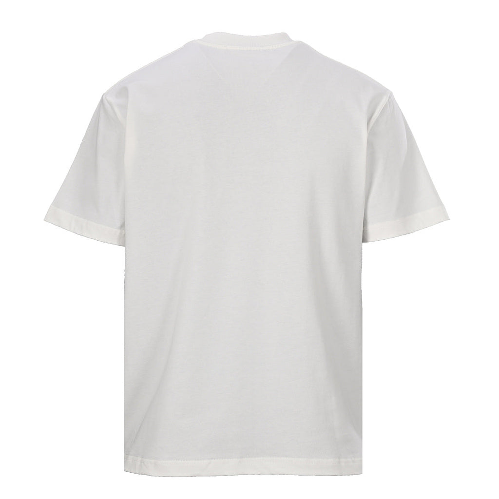PRADA Velvet-Pocket T-Shirt with Triangle Logo Plaque