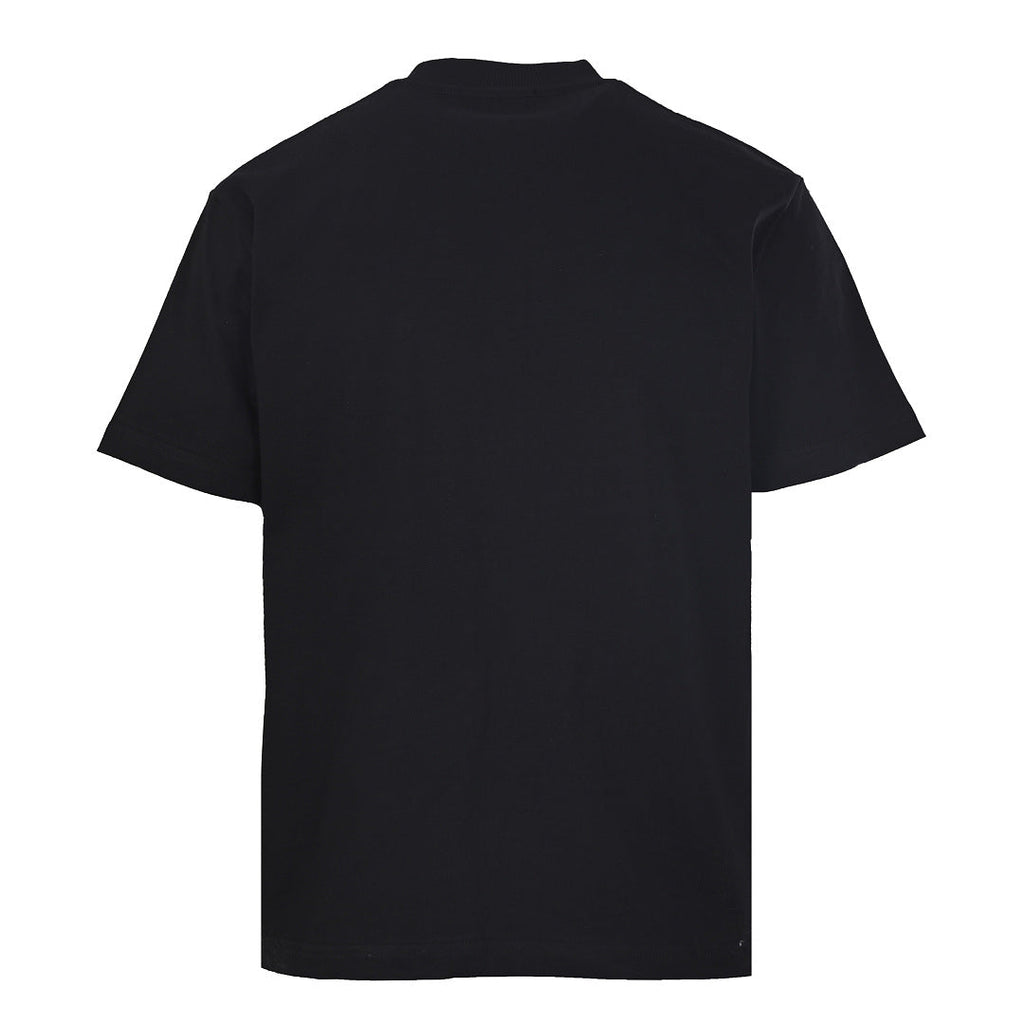 PRADA Velvet-Pocket T-Shirt with Triangle Logo Plaque