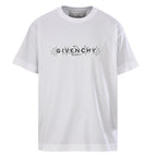 Givenchy Paris Star & Moon Logo Oversized T-Shirt – White