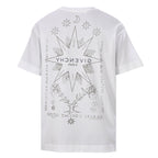 Givenchy Paris Star & Moon Logo Oversized T-Shirt – White