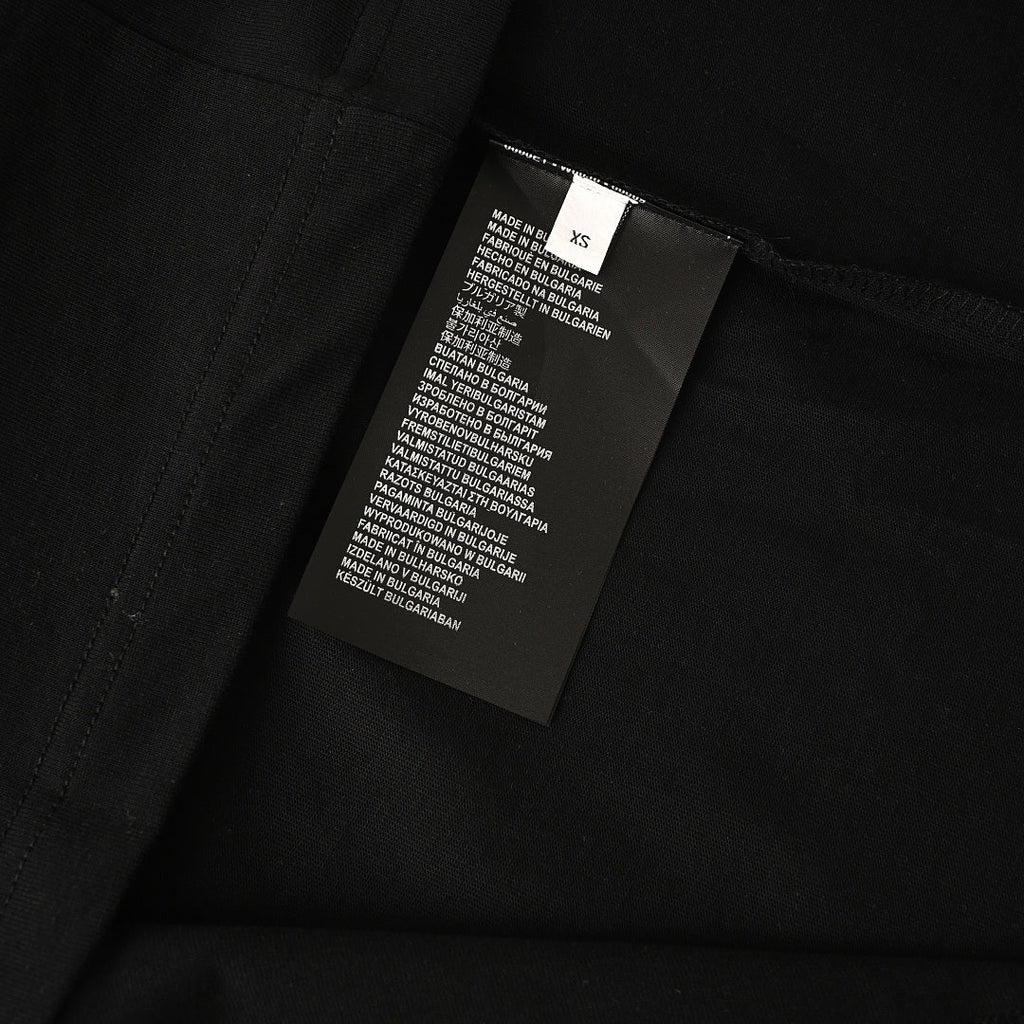 PRADA Velvet-Pocket T-Shirt with Triangle Logo Plaque