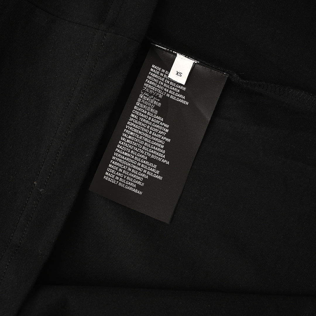 PRADA Velvet-Pocket T-Shirt with Triangle Logo Plaque