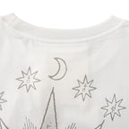 Givenchy Paris Star & Moon Logo Oversized T-Shirt – White