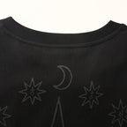 Givenchy Paris Star & Moon Celestial Oversized T-Shirt – Black