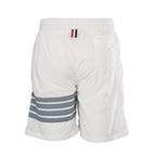 Thom Browne 4-Bar Ripstop Nylon Sport Shorts – White