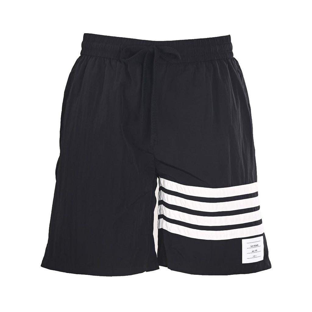 Thom Browne 4-Bar Ripstop Nylon Sport Shorts – Black
