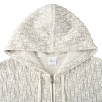 Dior Oblique All-Over Jacquard Zip-Up Hoodie